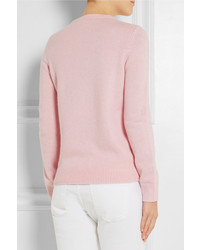 rosa Pullover mit einem Rundhalsausschnitt von Michael Kors