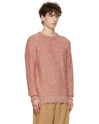 rosa Pullover mit einem Rundhalsausschnitt von Ps By Paul Smith