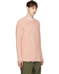 rosa Pullover mit einem Rundhalsausschnitt von Acne Studios