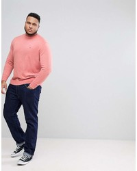 rosa Pullover mit einem Rundhalsausschnitt von Tommy Hilfiger