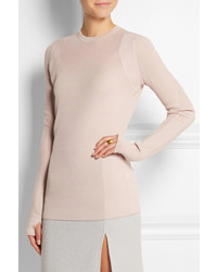 rosa Pullover mit einem Rundhalsausschnitt von Marc Jacobs