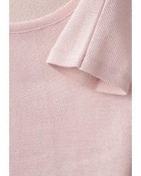 rosa Pullover mit einem Rundhalsausschnitt von STREET ONE