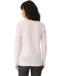 rosa Pullover mit einem V-Ausschnitt von TSE