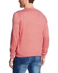 rosa Pullover mit einem V-Ausschnitt von Cortefiel