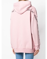 rosa Pullover mit einer Kapuze von Stella McCartney