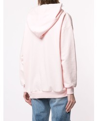 rosa Pullover mit einer Kapuze von Natasha Zinko
