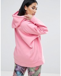 rosa Pullover mit einer Kapuze von Asos