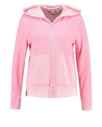 rosa Pullover mit einer Kapuze von Gap
