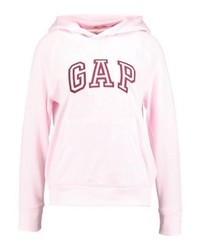 rosa Pullover mit einer Kapuze von Gap