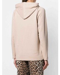 rosa Pullover mit einer Kapuze von Max Mara Studio