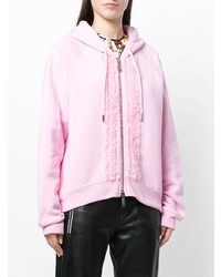 rosa Pullover mit einer Kapuze von Dsquared2