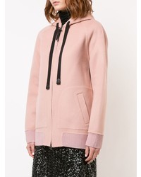 rosa Pullover mit einer Kapuze von Coach