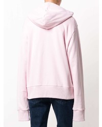 rosa Pullover mit einer Kapuze von MARQUES ALMEIDA