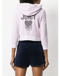 rosa Pullover mit einer Kapuze von Juicy Couture