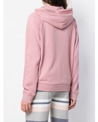 rosa Pullover mit einer Kapuze von Juvia