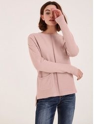 rosa Pullover von Heine