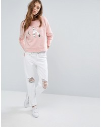 rosa Pullover von Calvin Klein Jeans