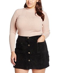 rosa Pullover von New Look Curves