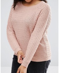 rosa Pullover von Brave Soul