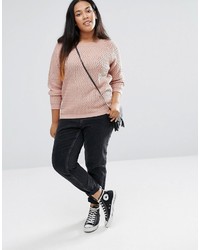 rosa Pullover von Brave Soul