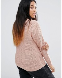 rosa Pullover von Brave Soul