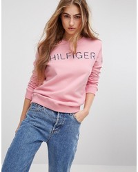 rosa Pullover von Tommy Hilfiger