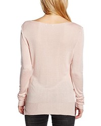 rosa Pullover von Zabaione