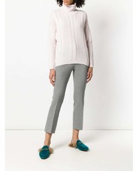 rosa Rollkragenpullover von Peserico