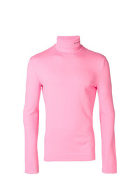 rosa Rollkragenpullover von Calvin Klein 205W39nyc