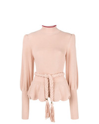 rosa Rollkragenpullover von Elisabetta Franchi