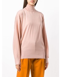 rosa Rollkragenpullover von Agnona