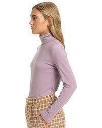 rosa Rollkragenpullover von Quiksilver