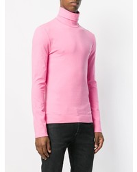 rosa Rollkragenpullover von Calvin Klein 205W39nyc