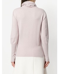 rosa Rollkragenpullover von Agnona