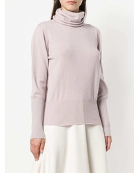 rosa Rollkragenpullover von Agnona