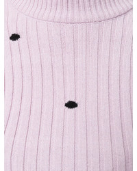 rosa Rollkragenpullover von Giambattista Valli