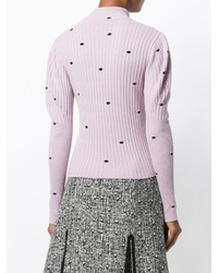 rosa Rollkragenpullover von Giambattista Valli