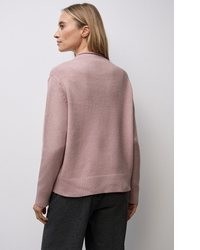 rosa Rollkragenpullover von STREET ONE