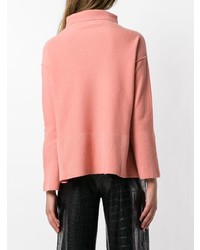 rosa Rollkragenpullover von Antonelli