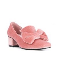 rosa Samt Pumps von Macgraw