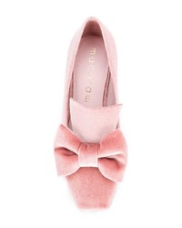 rosa Samt Pumps von Macgraw