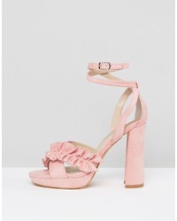rosa Sandaletten von Glamorous