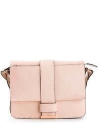 rosa Satchel-Tasche aus Leder von Cédric Charlier