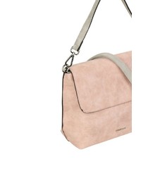 rosa Satchel-Tasche aus Leder von EMILY & NOAH