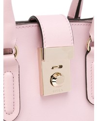 rosa Satchel-Tasche aus Leder von Furla