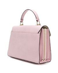 rosa Satchel-Tasche aus Leder von Furla