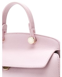rosa Satchel-Tasche aus Leder von Furla