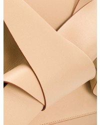 rosa Satchel-Tasche aus Leder von N°21