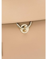 rosa Satchel-Tasche aus Leder von Salvatore Ferragamo