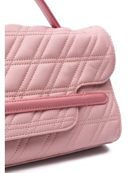 rosa Satchel-Tasche aus Leder von Zanellato